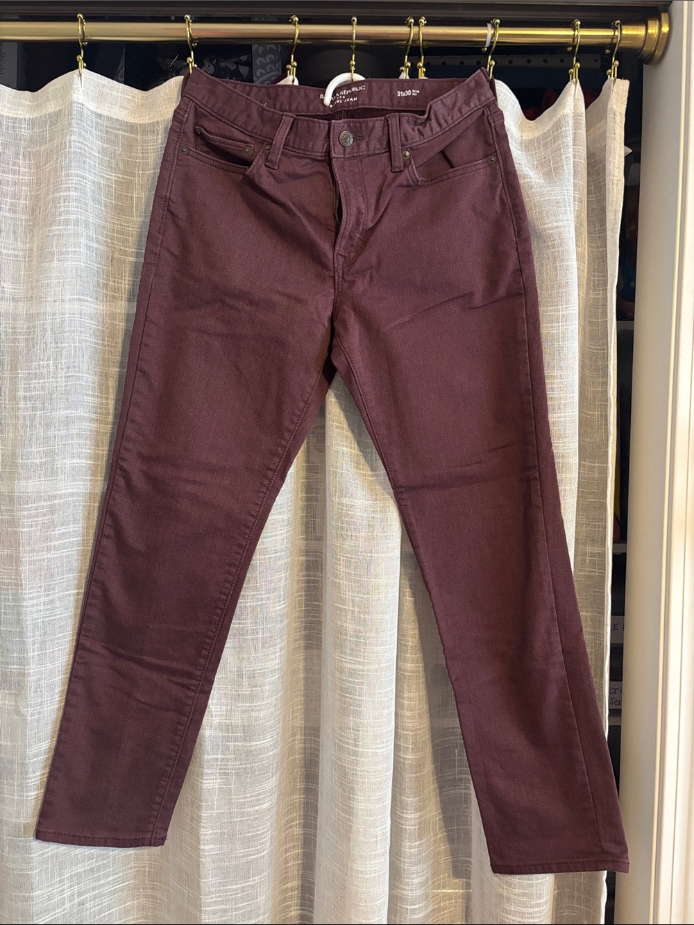 Banana Republic Men’s Slim Fit Travel Jeans